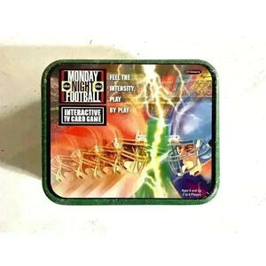 Monday Night Football Interactive TV Card Game Mattel New Sealed